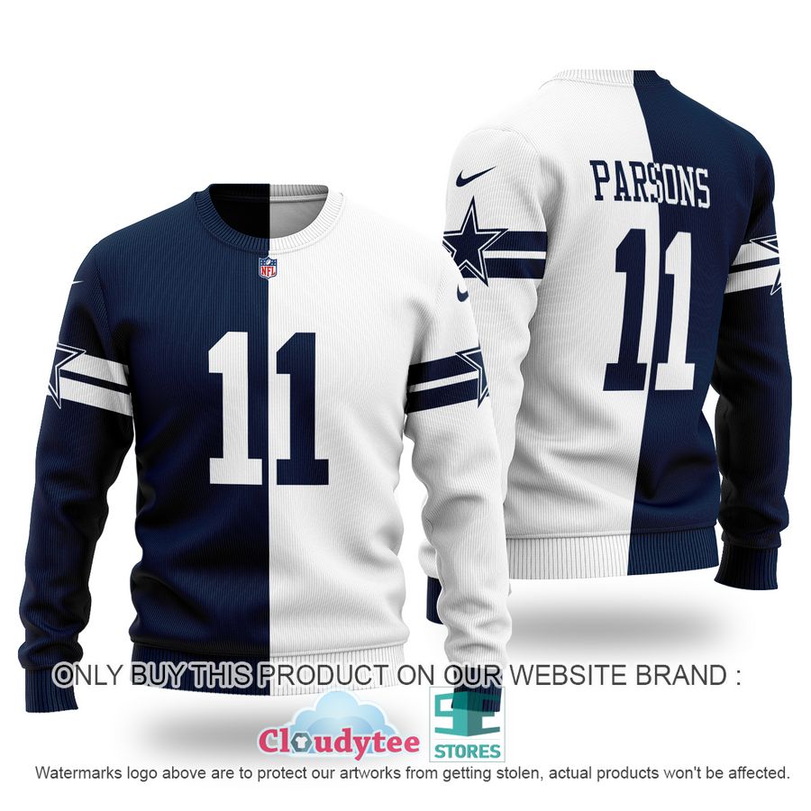 Micah Parsons 11 Dallas Cowboys Ugly Sweater – LIMITED EDITION