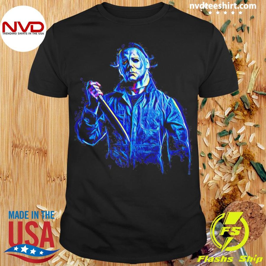 michael-myers-halloween-silhouette-adult-shirt-Shirt