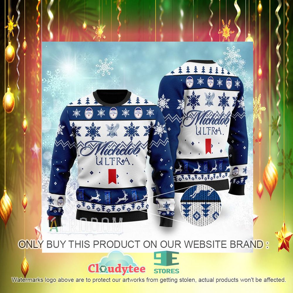 Michelob Ultra Ugly Christmas Sweater – LIMITED EDITION