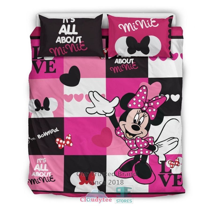 Mickey And Minnie Is all About Minnie Bedding Set – LIMITED EDITION