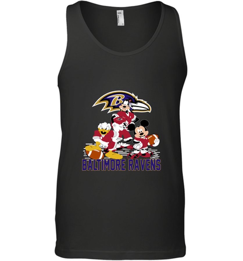 Mickey Donald Goofy Baltimore Ravens Shirt Tank Top, Gifts