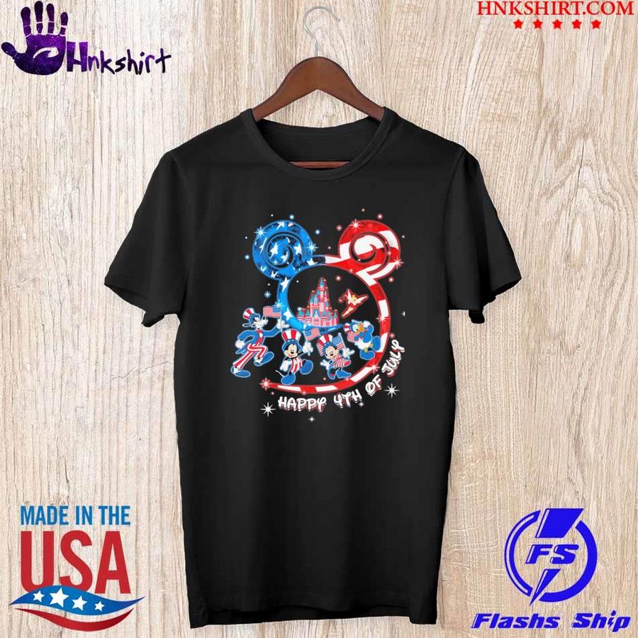 Mickey Mouse America Happy 4th of July shirt