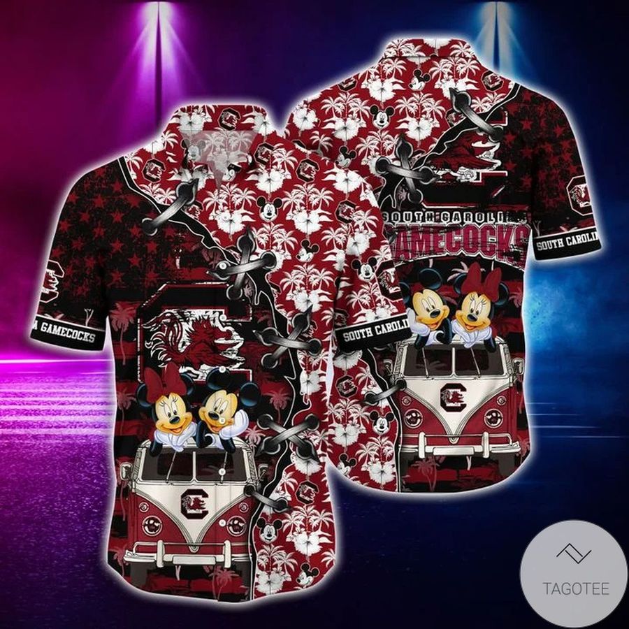 Mickey Mouse South Carolina Gamecocks Hawaiian Shirt