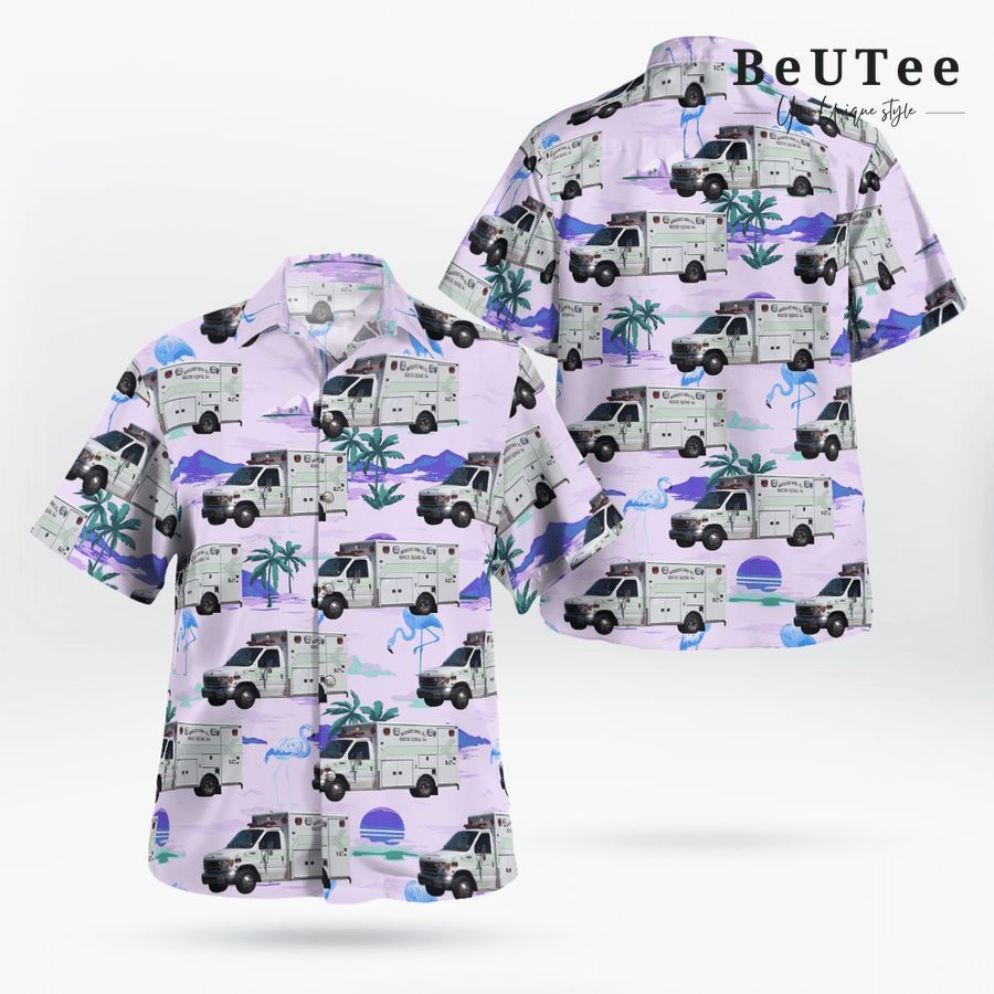 Middlesex Boro Rescue Squad Hawaiian Shirt