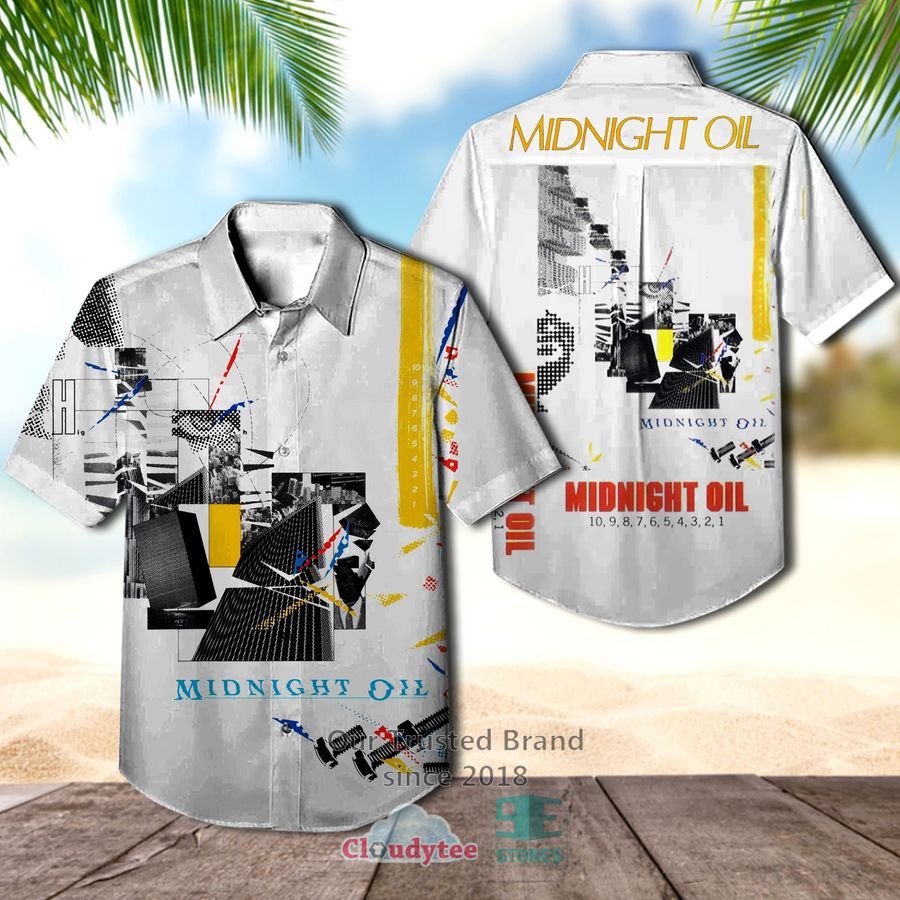 Midnight Oil 10 Casual Hawaiian Shirt – LIMITED EDITION