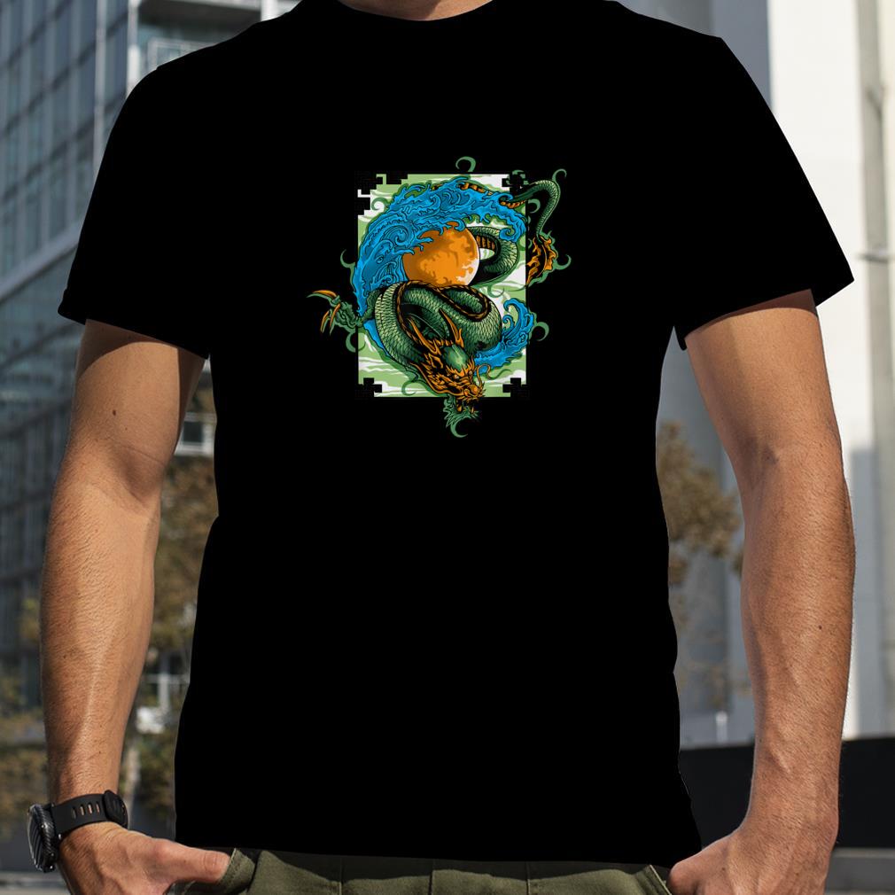 Mighty Asian style Dragon with Ball T Shirt