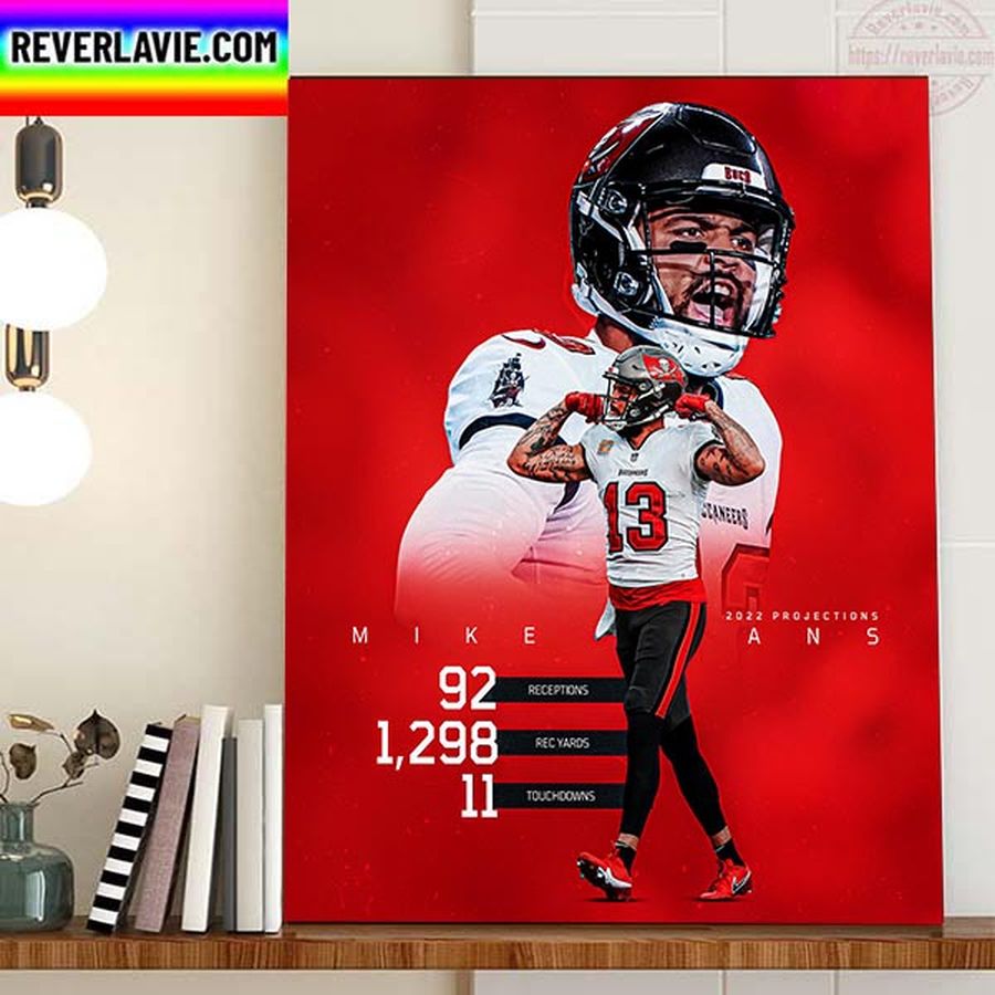 Mike Evans 2022 Projections Home Decor Poster Canvas Poster