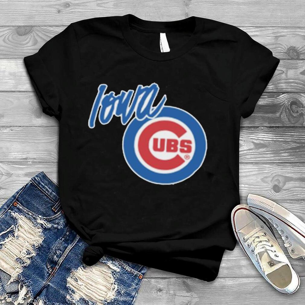 Milb Iowa Chicago Cubs logo 2022 shirt