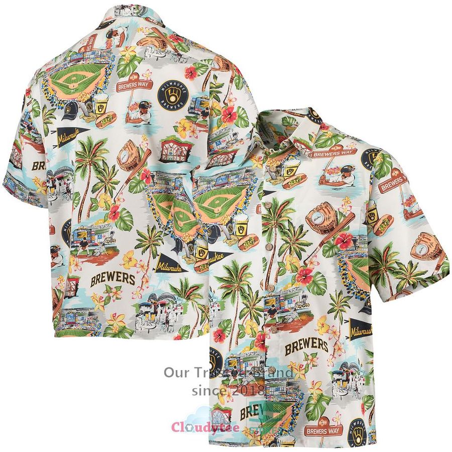 Milwaukee Brewers Reyn Spooner Scenic Hawaiian Shirt – LIMITED EDITION