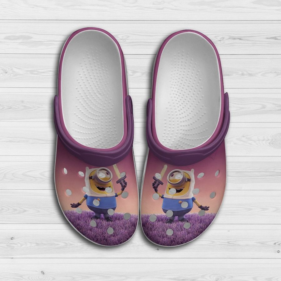 Minions 2 Gift For Lover Rubber Crocs Crocband Clogs, Minions Comfy Footwear