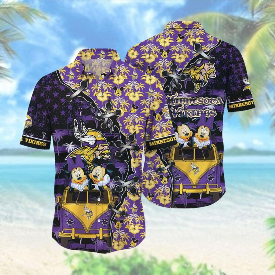 Minnesota Vikings Hawaii Shirt Style Hot Trending 3d Hawaiian Shirt