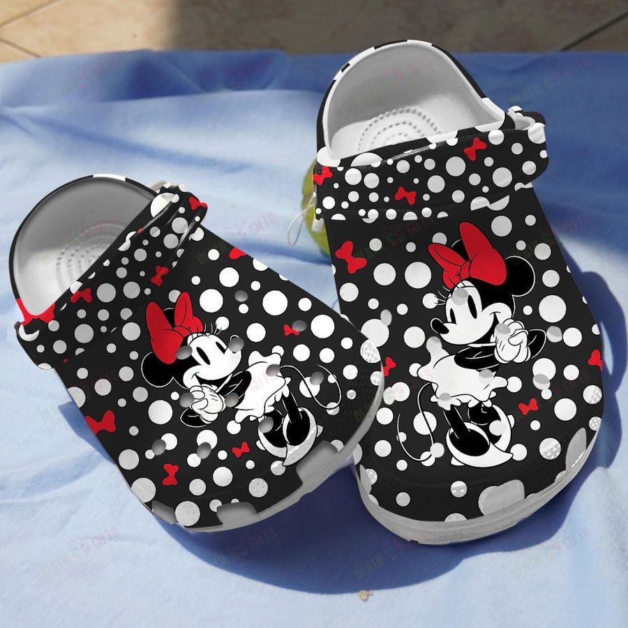 Minnie Mouse Crocs Classic Clogs Shoes