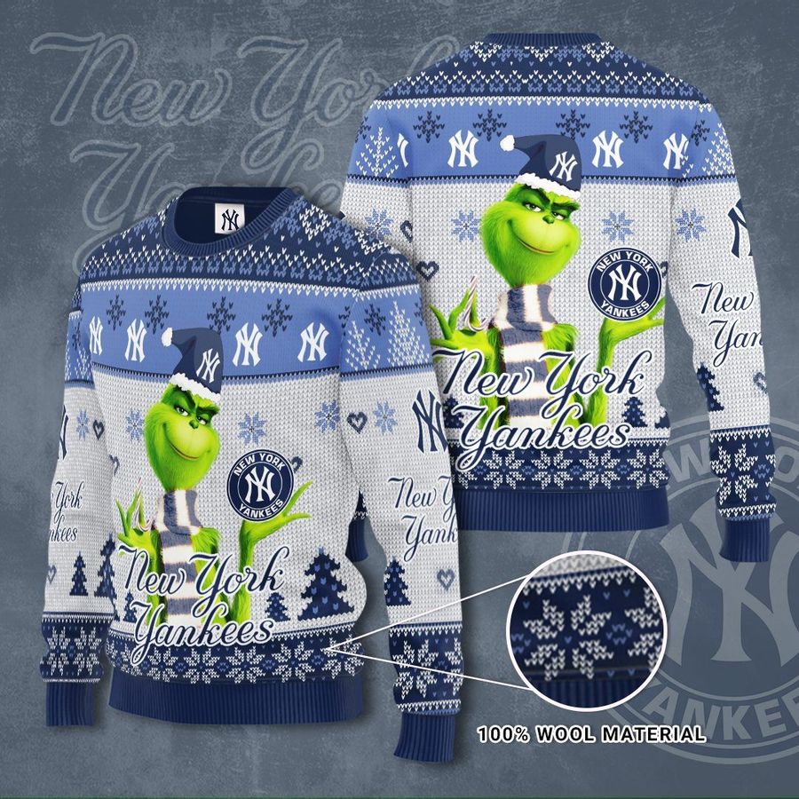 MLB New York Yankees Grinch Sweater