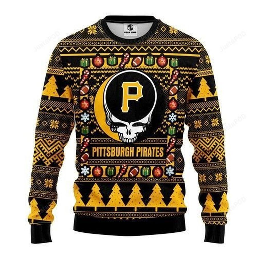 Mlb Pittsburgh Pirates Ugly Christmas Sweater All Over Print Sweatshirt