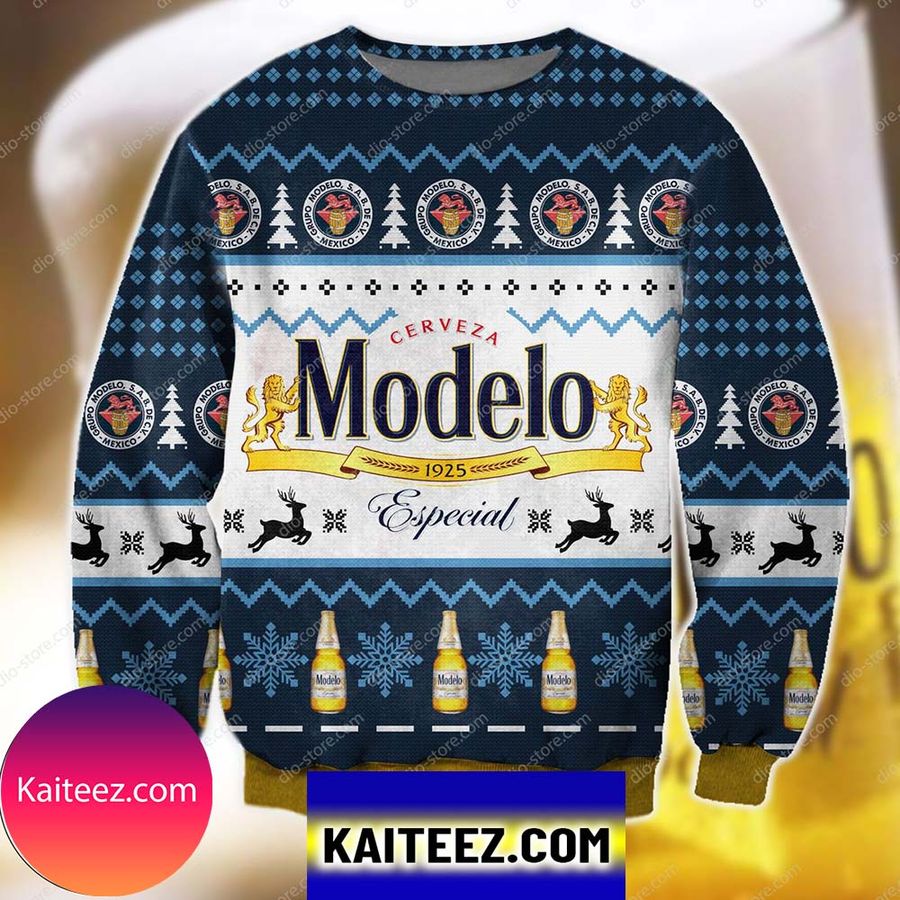 Modelo Especial Knitting Pattern 3d All Over Print Christmas Ugly Sweater