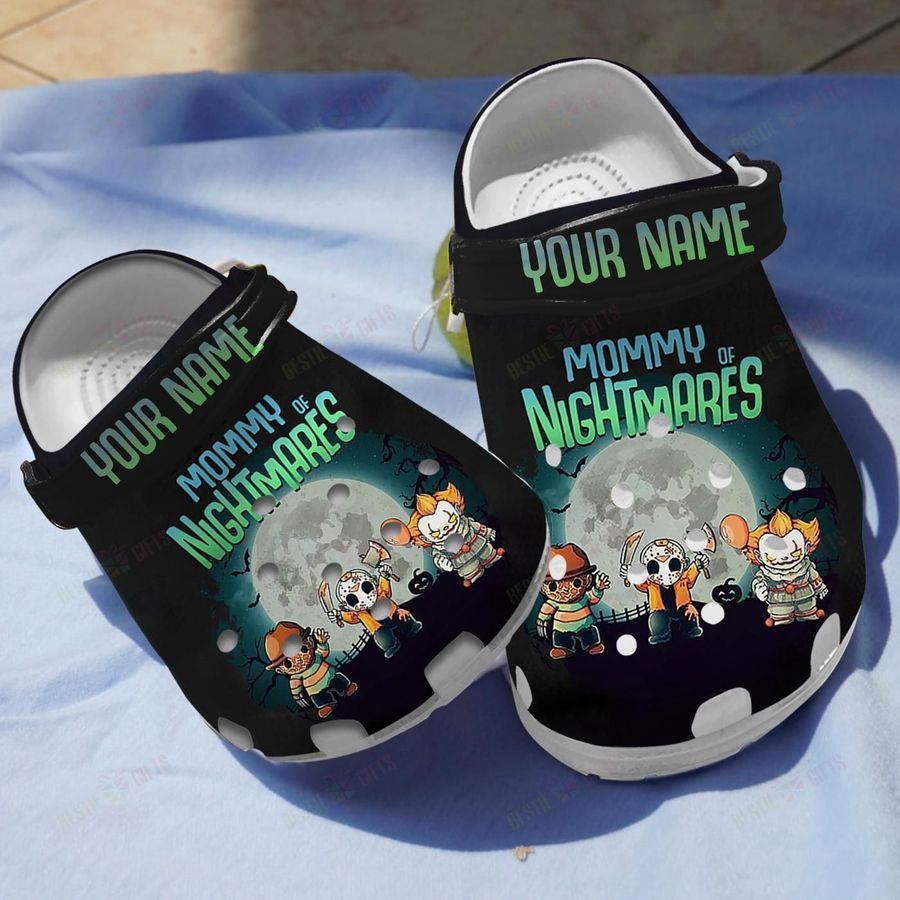 Mommy Of Nightemares Crocs Classic Clogs Shoes