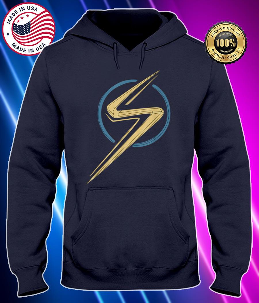 ms. marvel lightning bolt big logo t shirt Hoodie black Shirt, T-shirt, Hoodie, SweatShirt, Long Sleeve