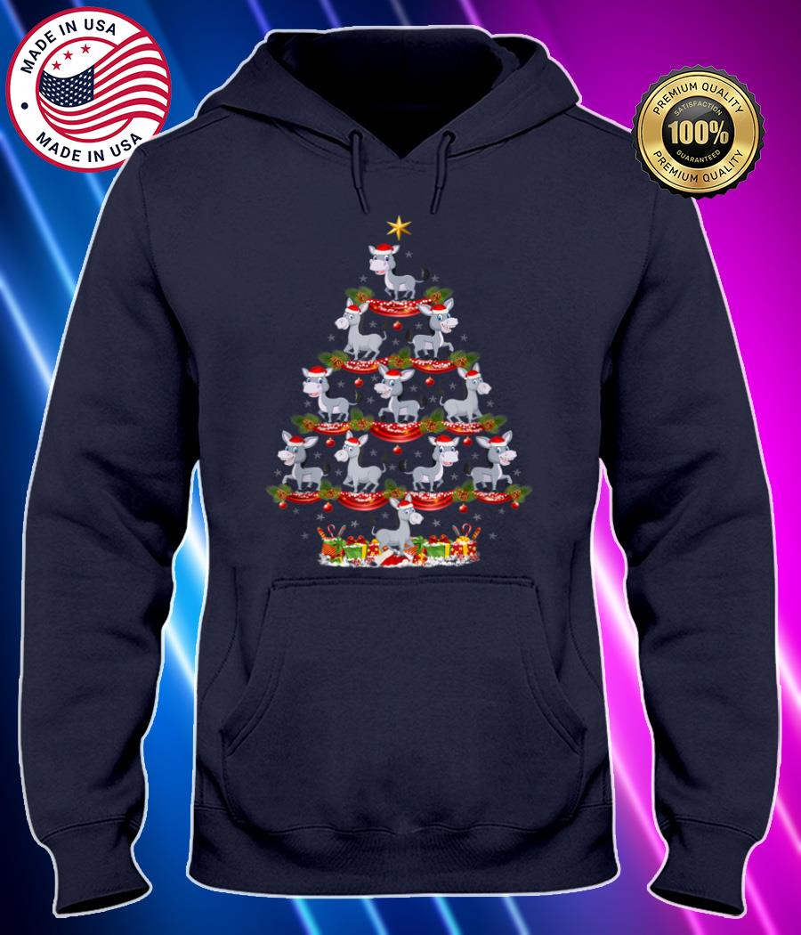 mule animal xmas tree lighting mule christmas tree t shirt Hoodie black Shirt, T-shirt, Hoodie, SweatShirt, Long Sleeve