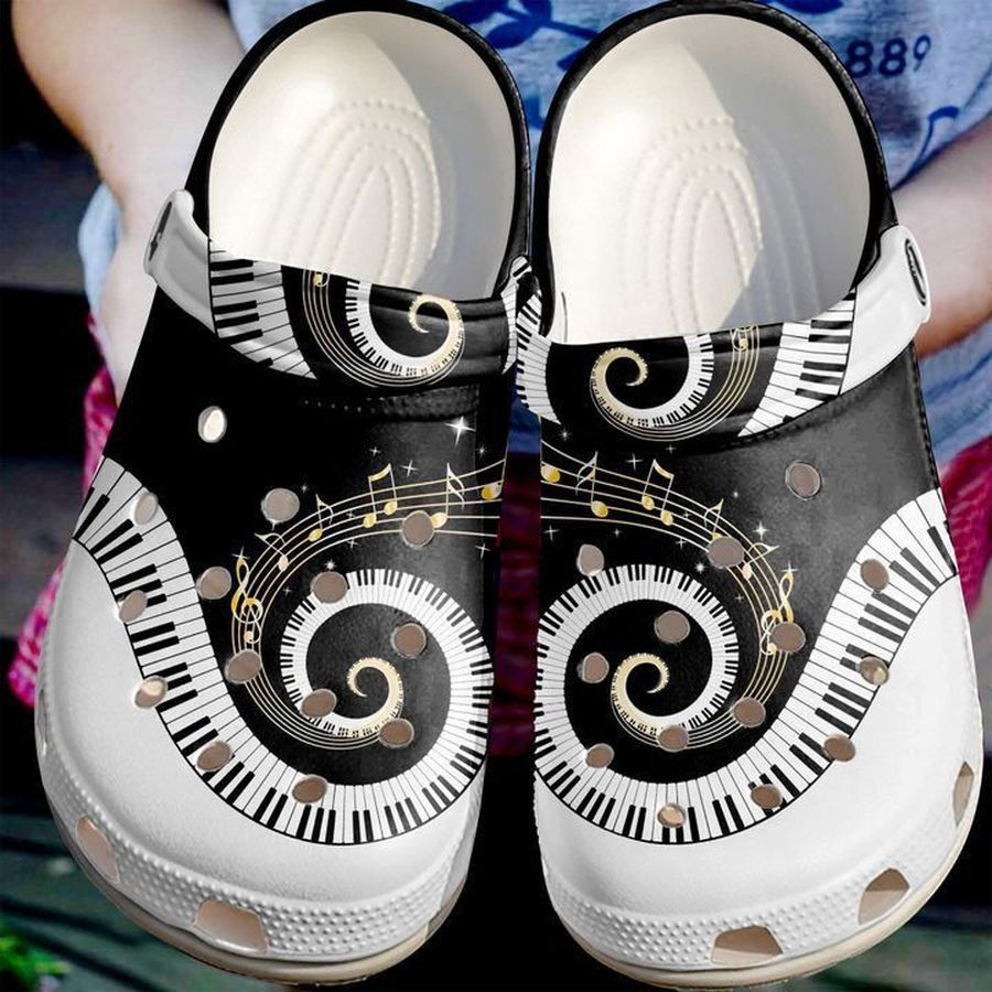 Music Lovers Crocs Crocband Clog