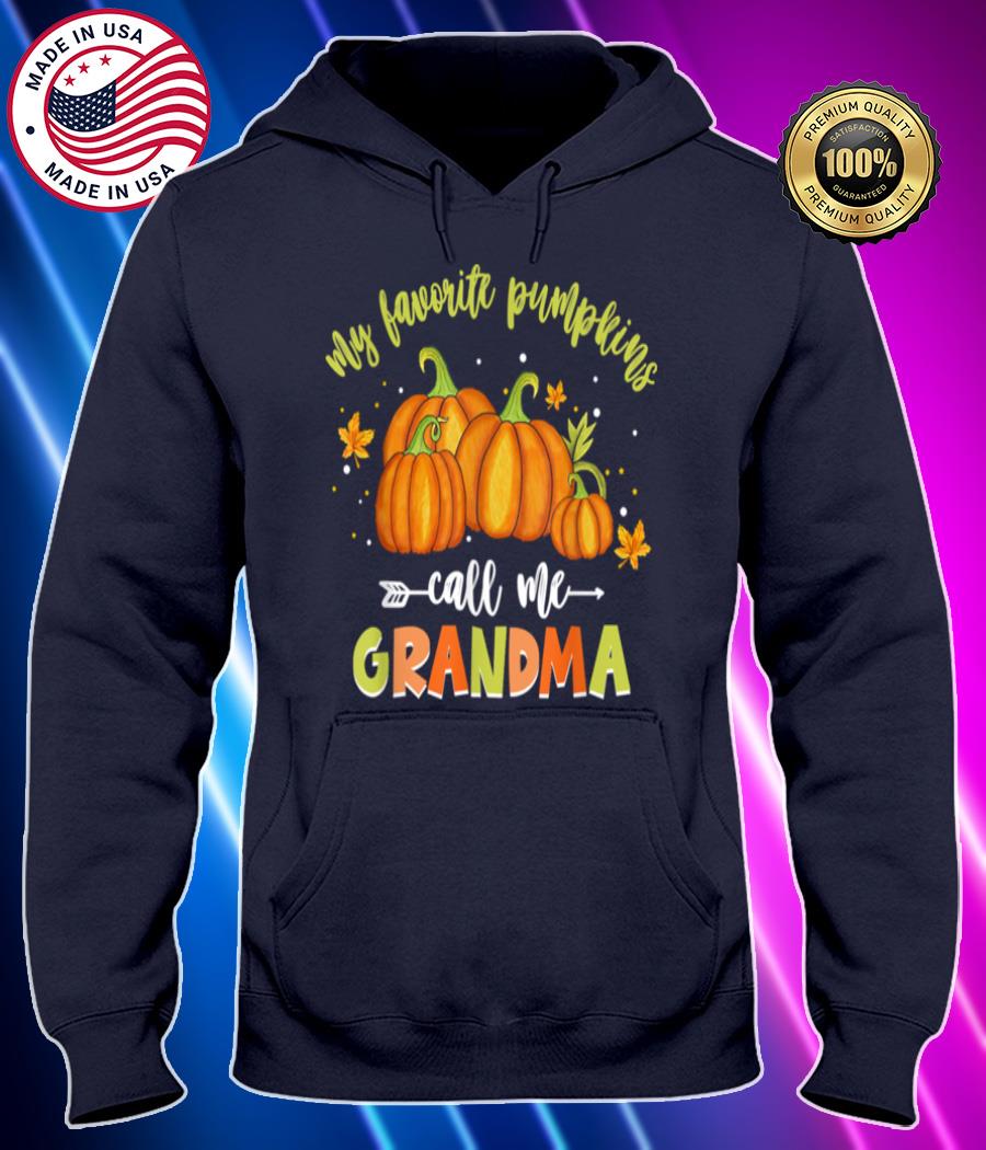my favorite pumpkin call me grandma vintage pumpkin spice shirt Hoodie black Shirt, T-shirt, Hoodie, SweatShirt, Long Sleeve
