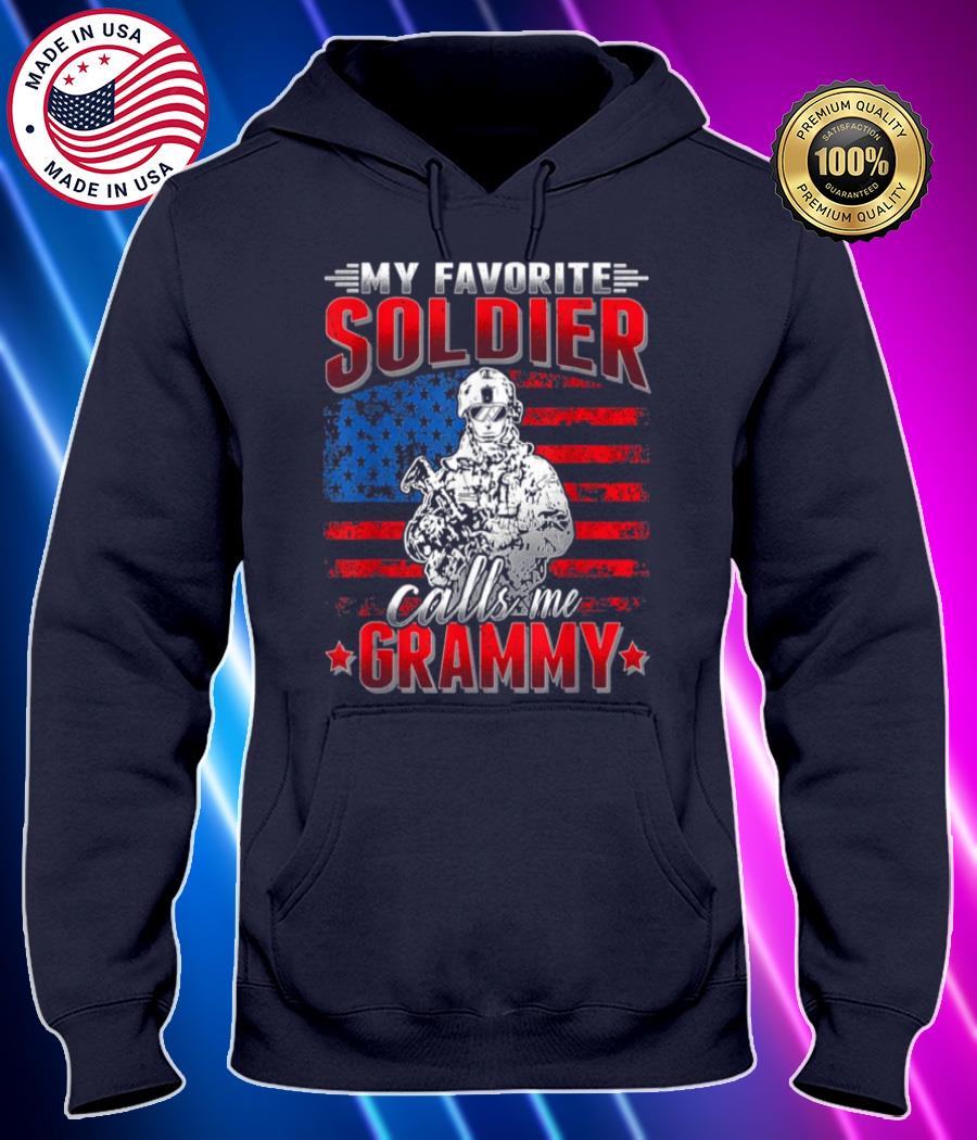 my favorite soldier calls me grammy us flag army grandmother shirt Hoodie black Shirt, T-shirt, Hoodie, SweatShirt, Long Sleeve