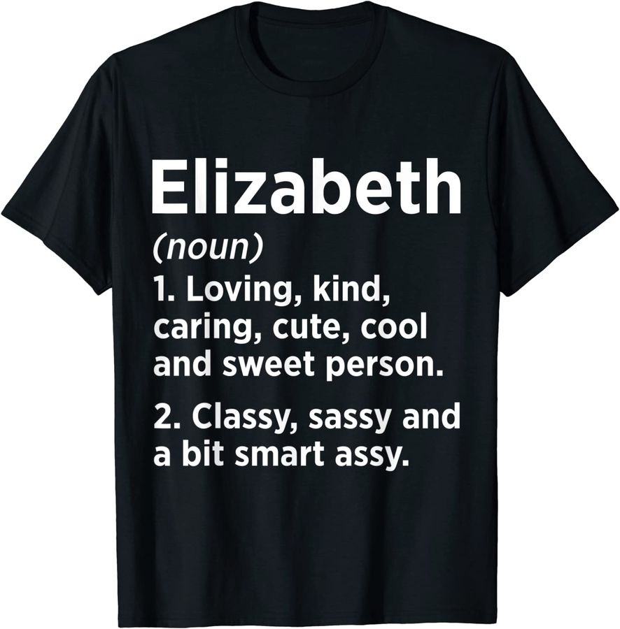 My Name Is Elizabeth Funny Name Tag_46