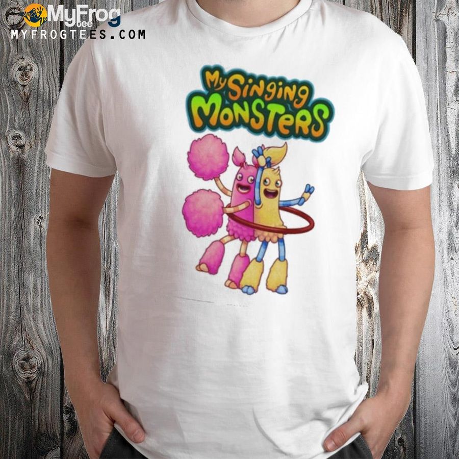 My singing monsters pompom and hoola shirt
