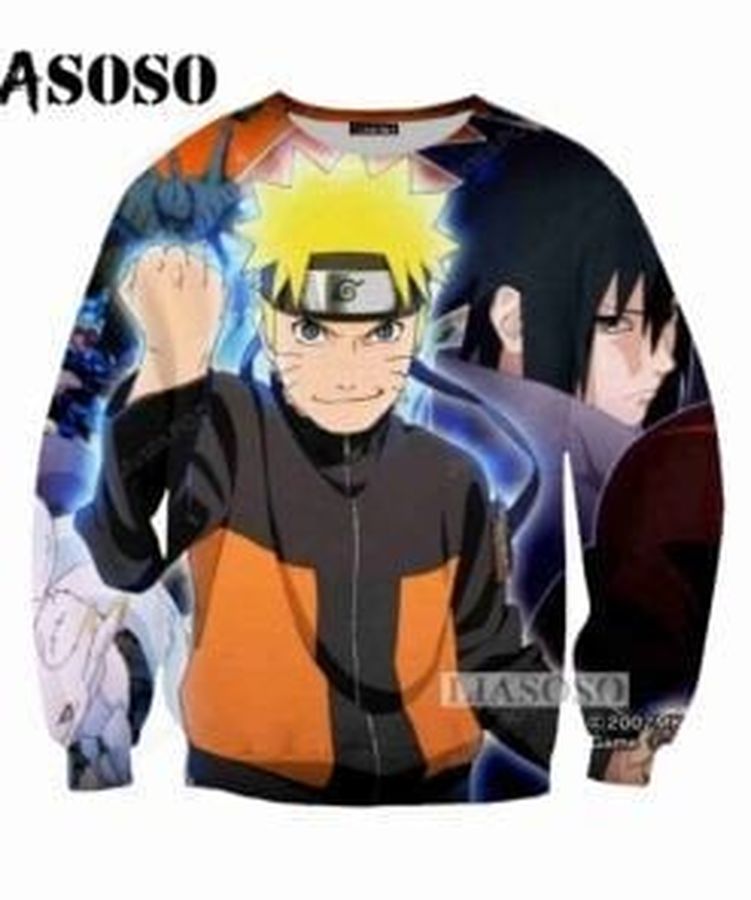 Naruto And Itachi Ugly Christmas Sweater, All Over Print Sweatshirt, Ugly Sweater, Christmas Sweaters, Hoodie, Sweater