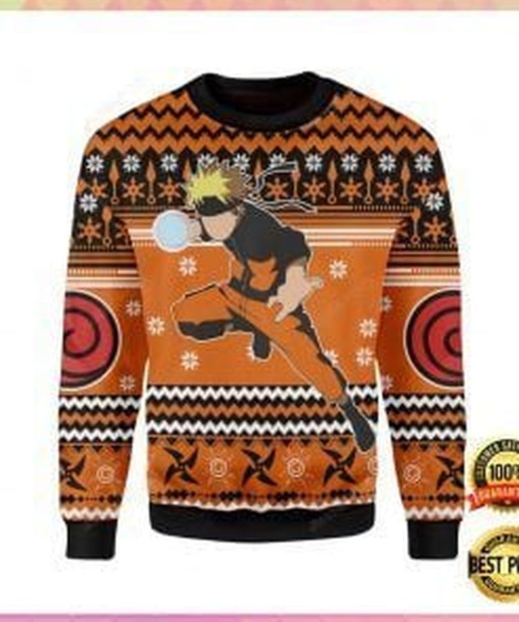 Naruto Ugly Christmas Sweater, All Over Print Sweatshirt, Ugly Sweater, Christmas Sweaters, Hoodie, Sweater