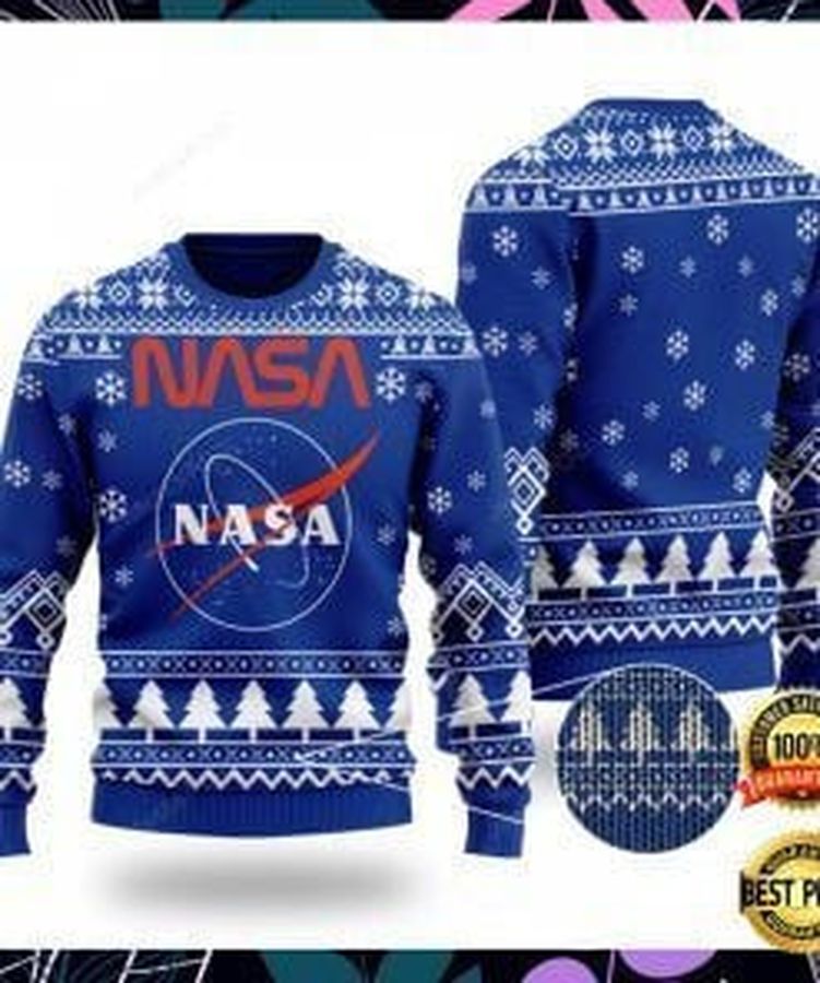 Nasa Ugly Christmas Sweater Ugly Sweater Christmas Sweaters Hoodie Sweater