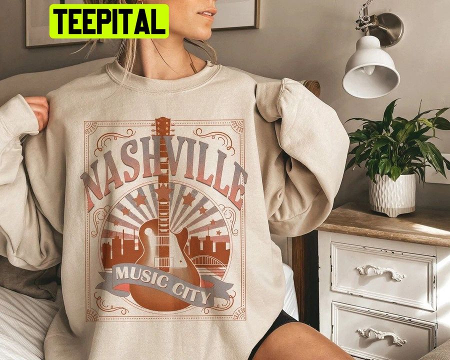 Nashville Vintage Music Country Trending Unisex Shirt