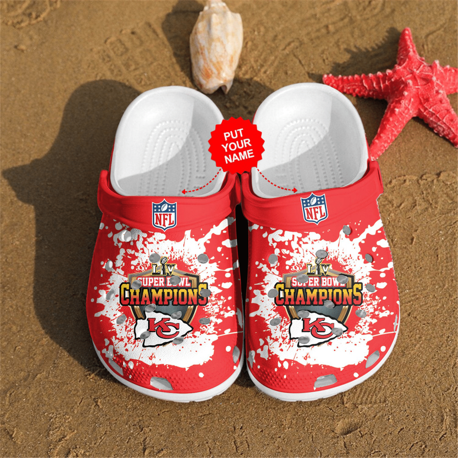 National Football Crocs - Kc Chiefs Champions Clog Shoes.png