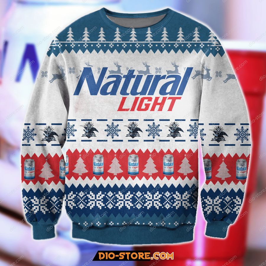 Natural Light Knitting Pattern 3D All Over Print Ugly Christmas Sweater, Ugly Sweater, Christmas Sweaters, Hoodie, Sweatshirt, Sweater