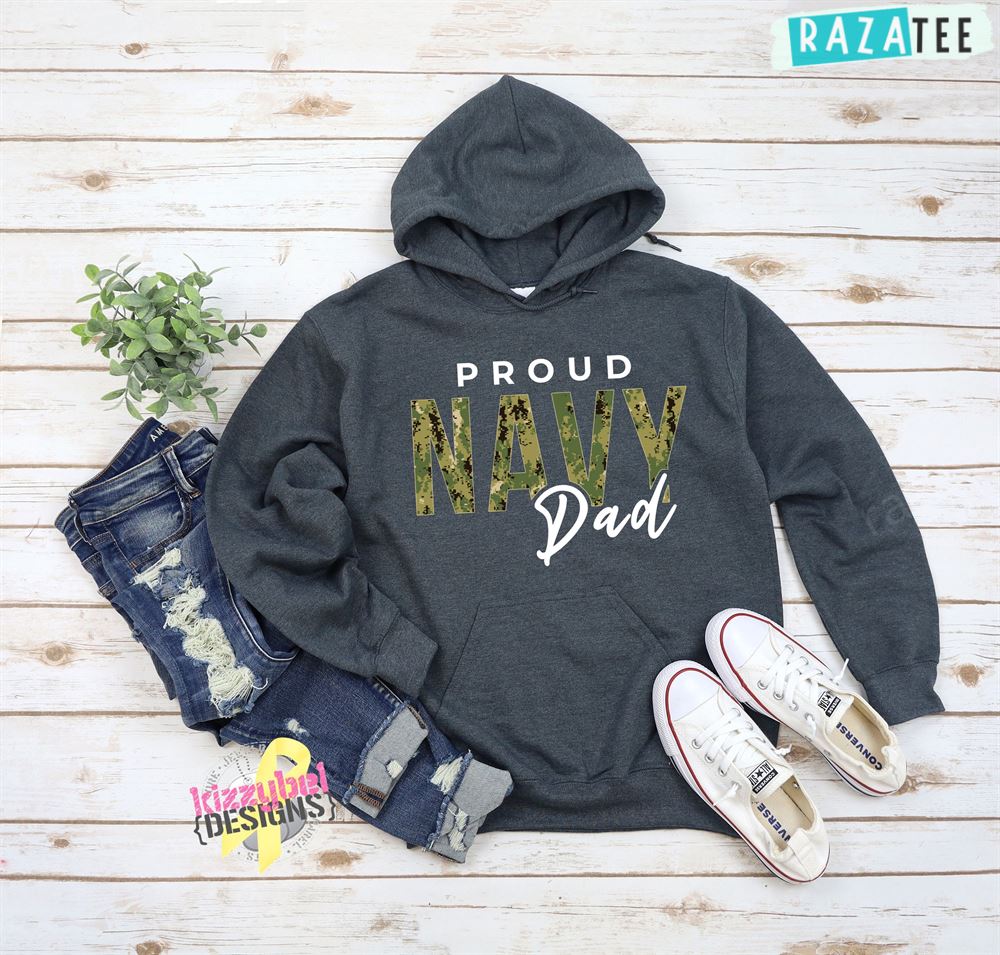 Navy Dad Gift, Navy Dad Hoodie, Navy Father Sweatshirt