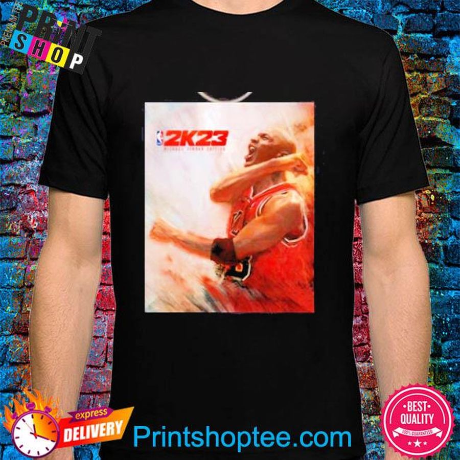 NBA 2K23 Michael Jordan and His Airness Edition T-shirt