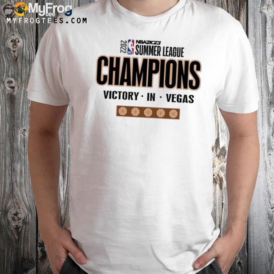 Nba 2K23 Summer League Champions Vegas Shirt