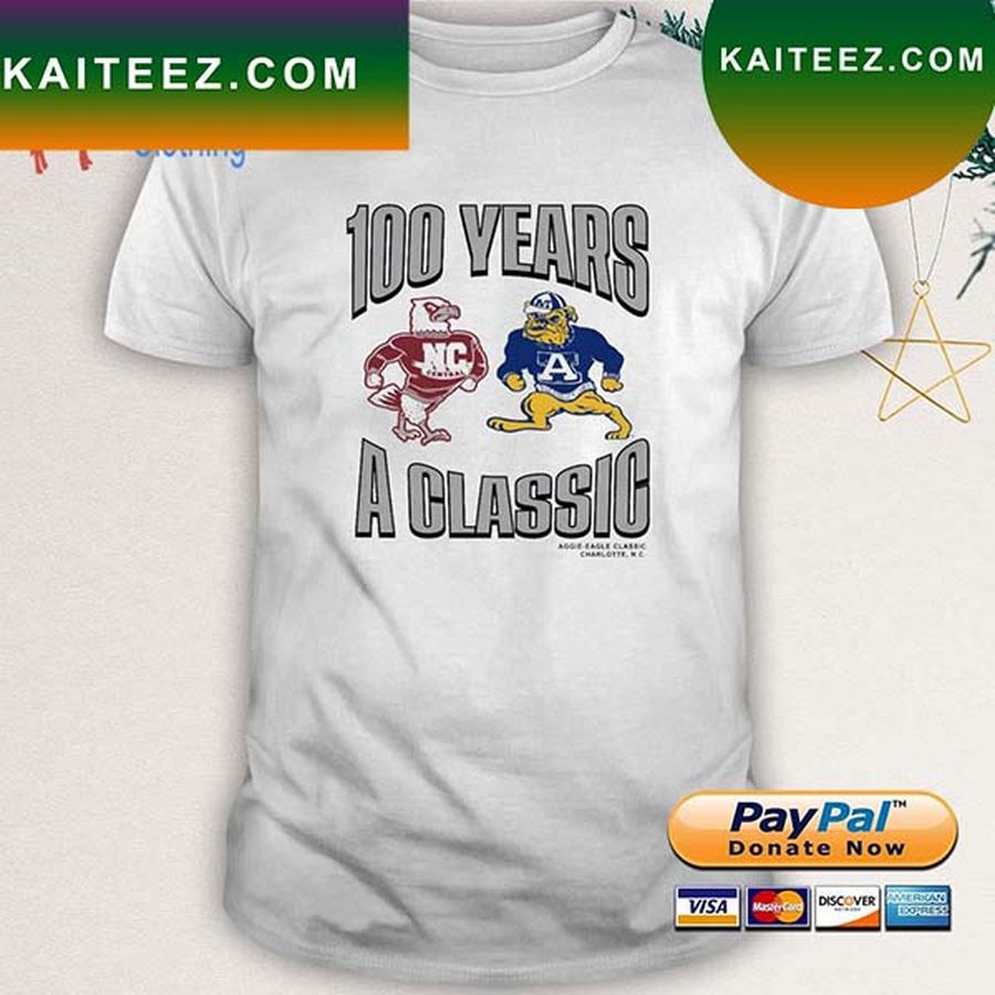 NC Central V NC A&T Commemorative 100 Years A Classic T-Shirt