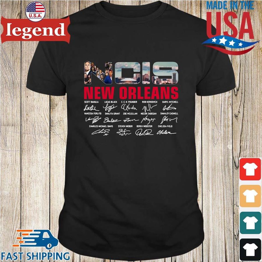 NCIS New Orleans Signatures Shirt