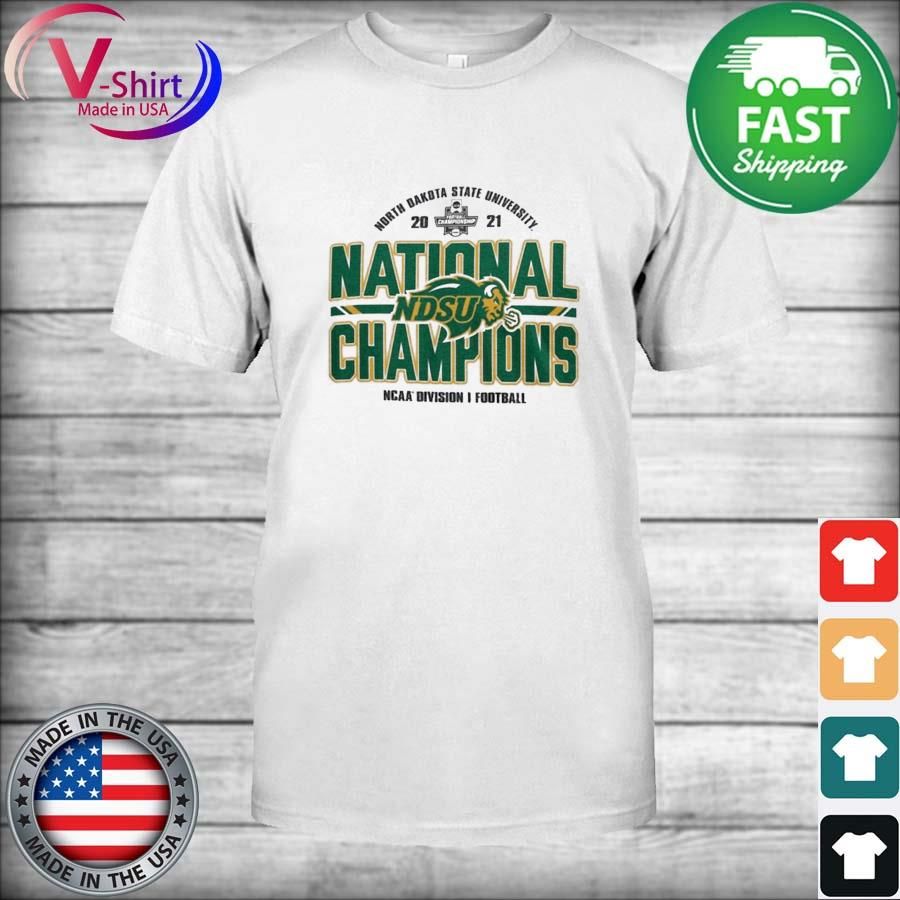 NDSU Bison Champion 2021 FCS Football National Champions Locker Room T-Shirt
