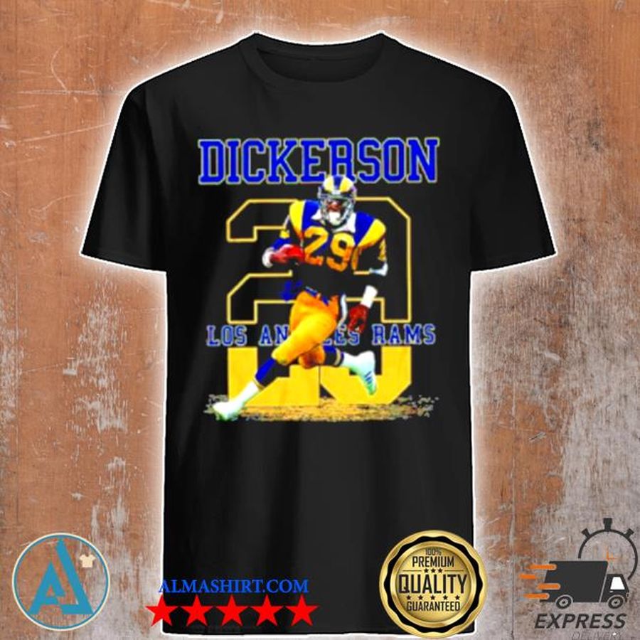 Ness Eric Dickerson 29 Los Angeles Rams shirt