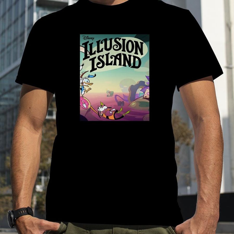 New Game For Kids Mickey And Friends Disney Illusion Island T Shirt