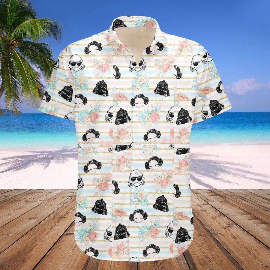 New Illustration Of Summer Star Wars Hawaii Shirt