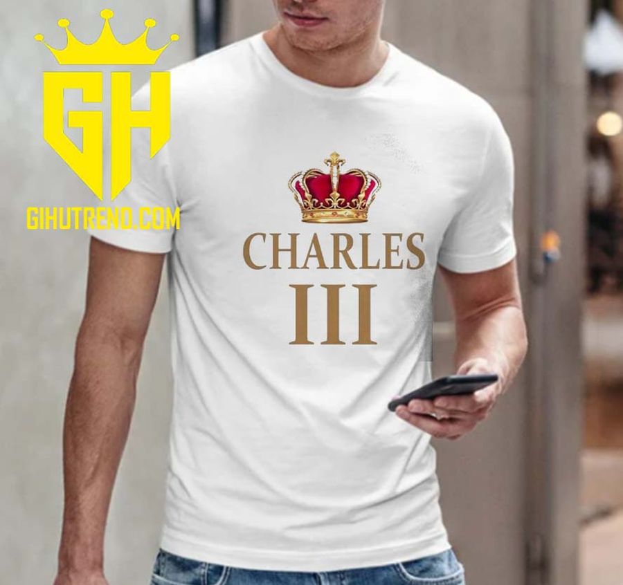 NEW King Charles III Coronation 2022 Vintage T-Shirt