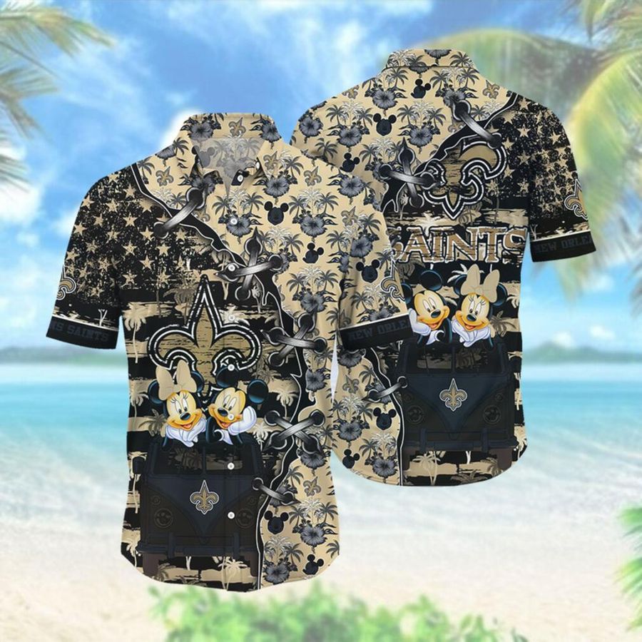 New Orleans Saints Hawaii Shirt Style Hot Trending 3d Hawaiian Shirt