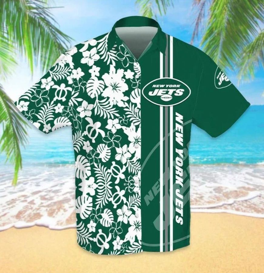 New York Jets Football Sport Logo Cool Hawaiian Shirt