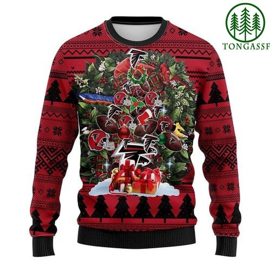 Nfl Atlanta Falcons Tree Christmas Ugly Sweater