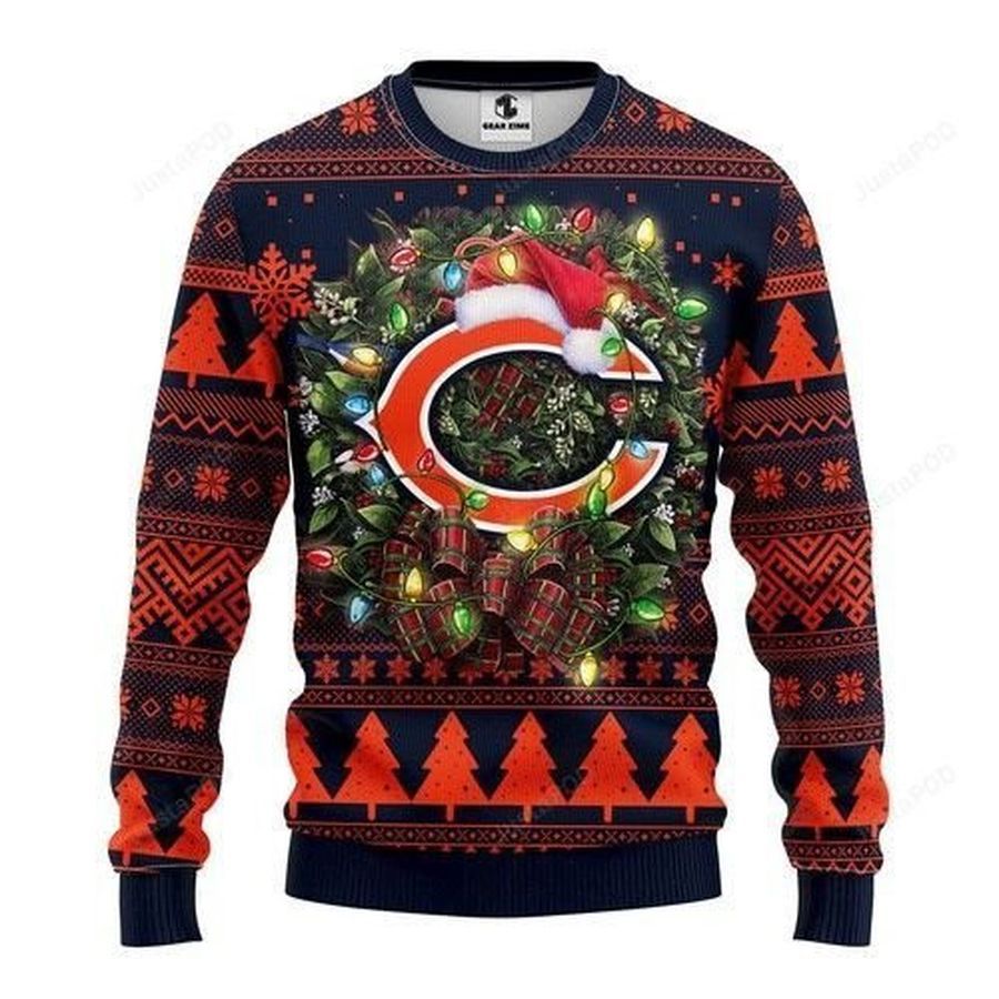 Nfl Chicago Bears Ugly Christmas Sweater All Over Print Sweatshirt