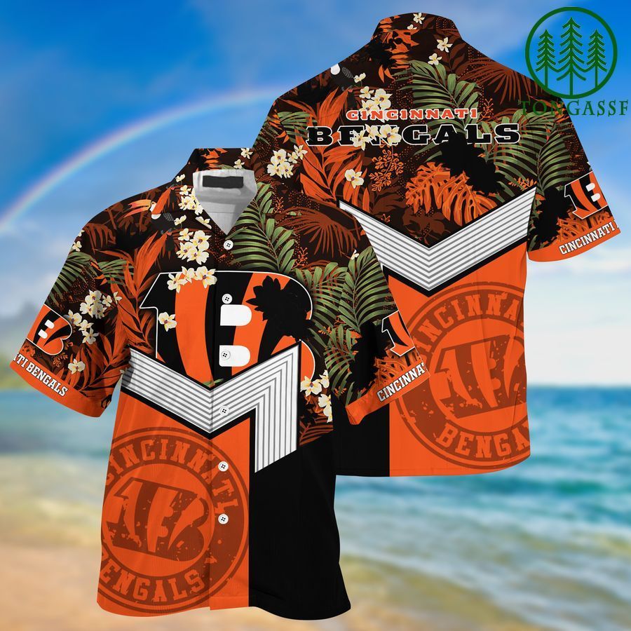 NFL Cincinnati Bengals Hawaii Shirt And   New Collection For This Summer