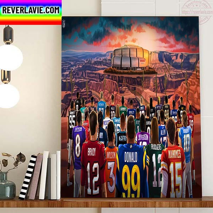 NFL Kickoff 2022 The Journey To SBLVII Begins Home Decor Poster Canvas