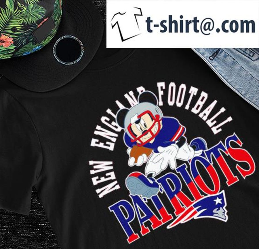 NFL New England Patriots Disney Number Mickey Mouse shirt